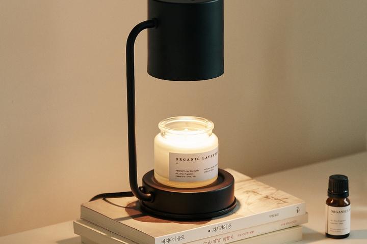 데일리 미니 캔들워머 2colors(빛조절)