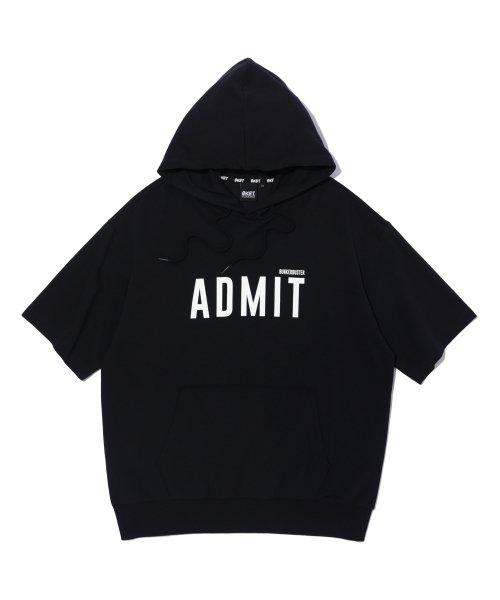 어드밋 반팔 후디 BLACK (MN7TU427-076)