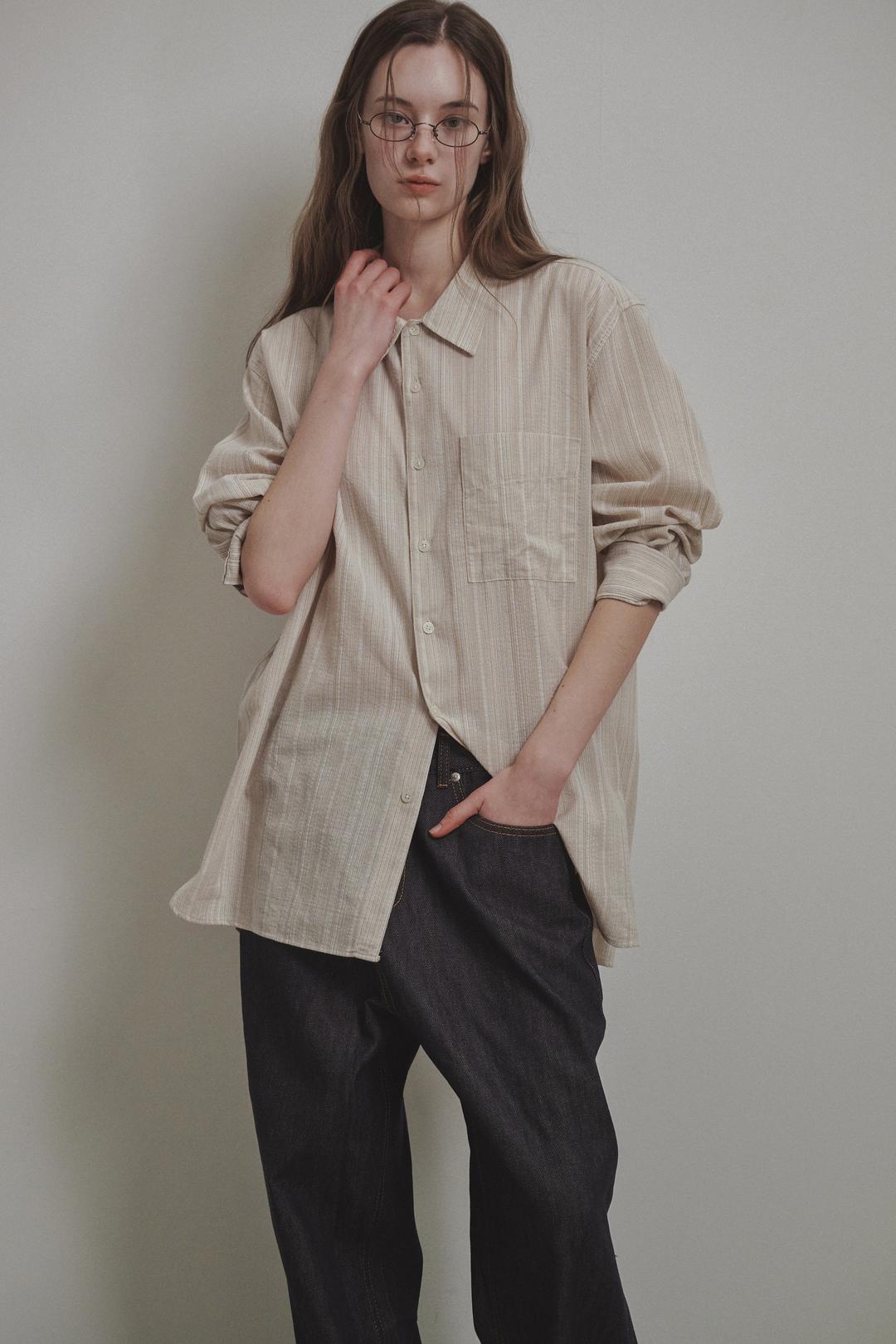 [2차 바로배송] SHIRTS 002 _LIGHT BEIGE