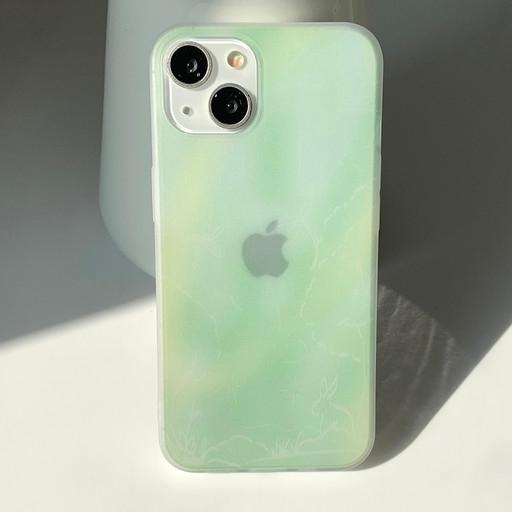 [withsome반투명]녹빛 풍경 폰 케이스