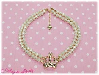 プティクラウンパールチョーカー☆アンジェリックプリティ【送料コミ】