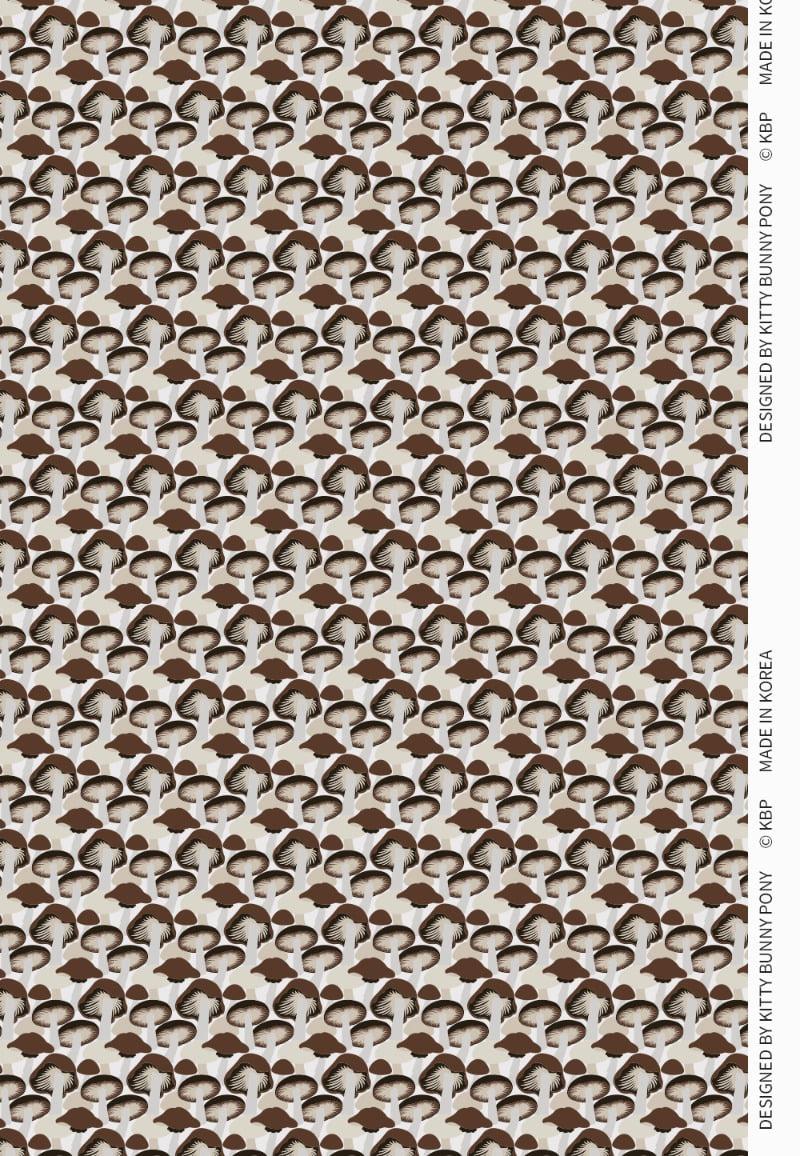 KBP Fabrics Mushroom Farm Fabric 머쉬룸 팜 원단