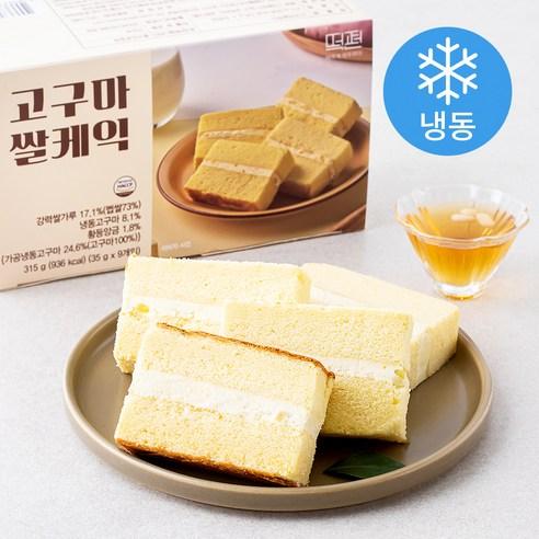 떡편 고구마 쌀케익 (냉동), 35g, 9개 - 떡케익 | 쿠팡