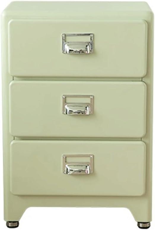 CYairong-22 Bedside Table Solid Wood Nightstand Bedroom Furniture Minimalist Storage Small Nightstand Vintage Living Room Storage Sideboard Headboard(Light Green)