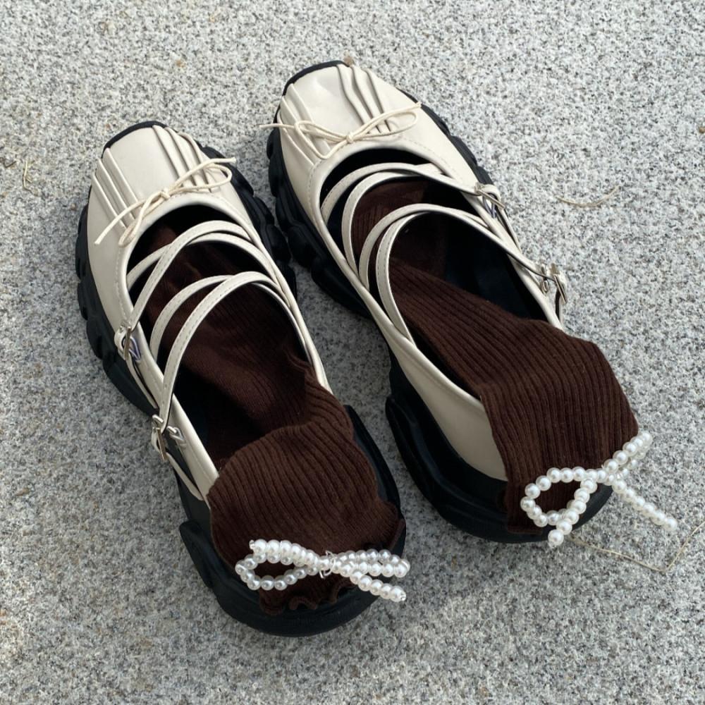 리본 스트랩 슈즈