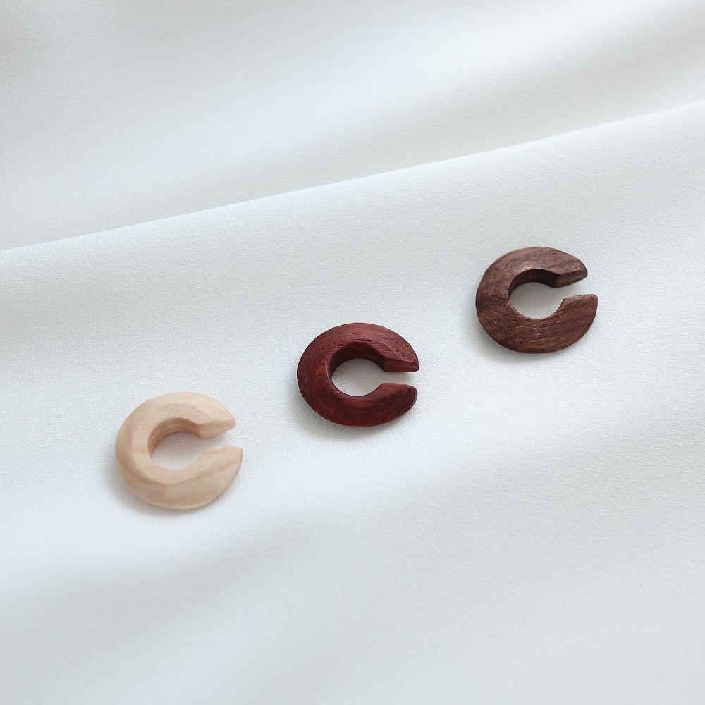 [월넛 7/8 재입고]나무로 만든 귀찌 혹은 이어커프