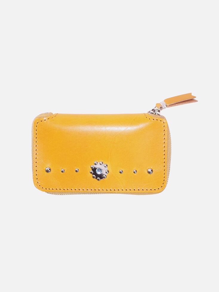 STUD WALLET - Yellow