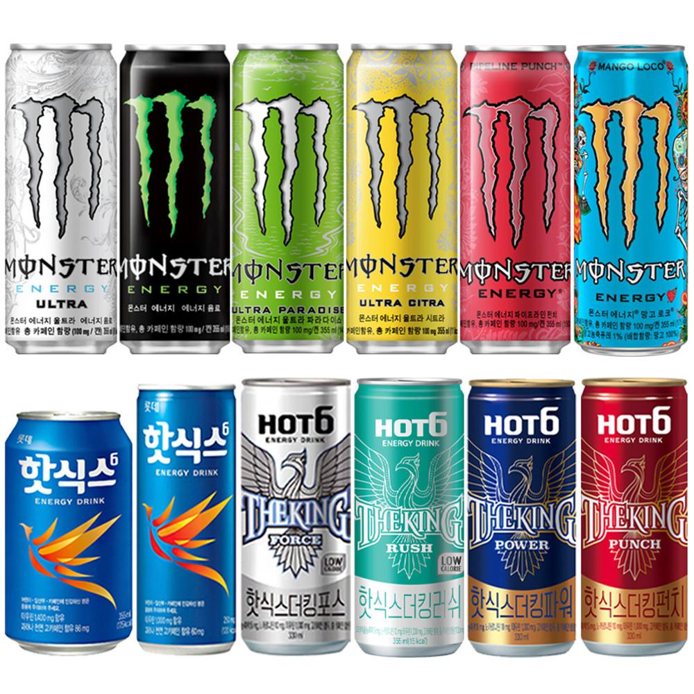 핫식스 더킹 포스 파워 러쉬 355 24 몬스터에너지드링크 망고로코 울트라 시트라 파라다이스