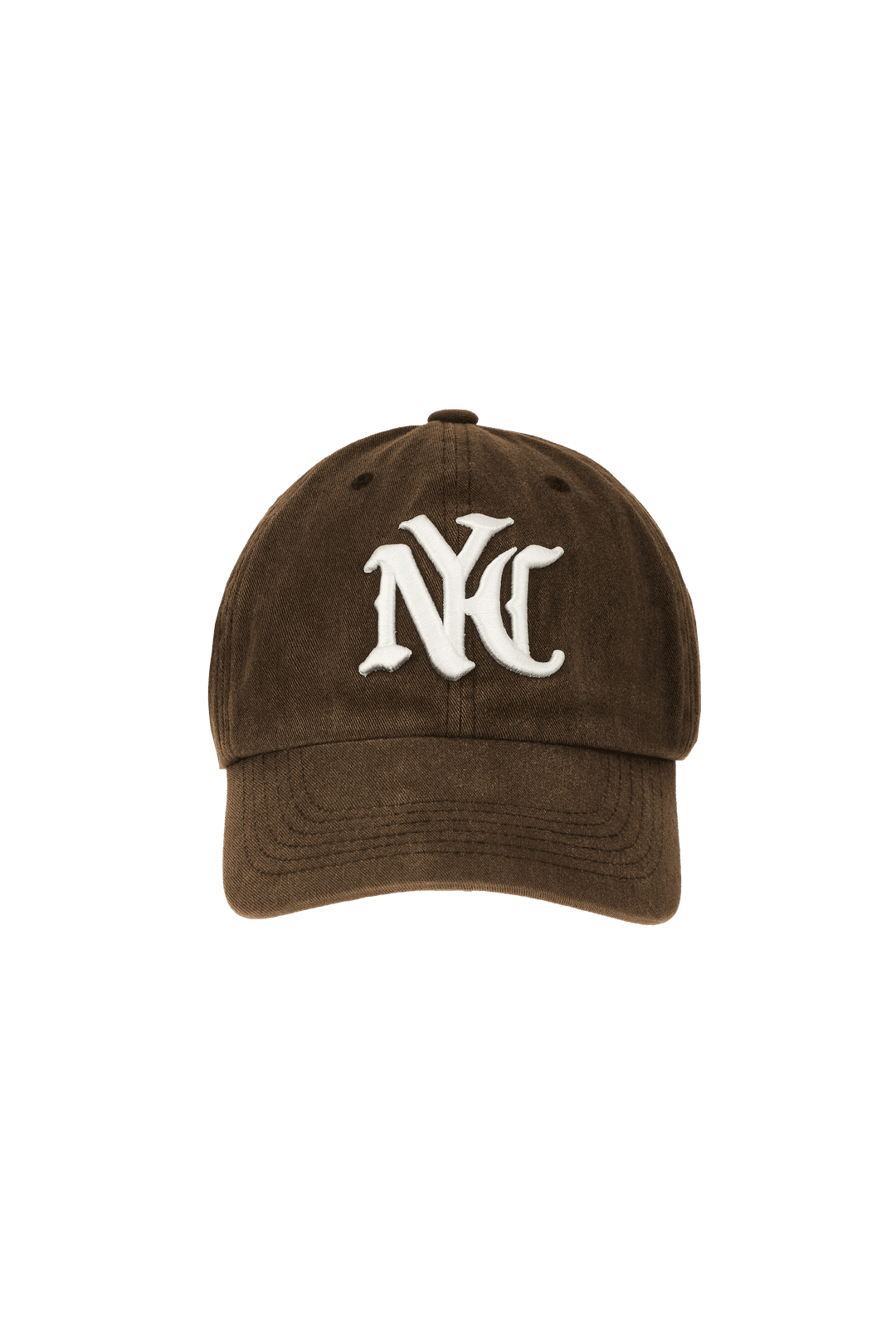 NYC SALT WASHING BALL CAP BROWN
