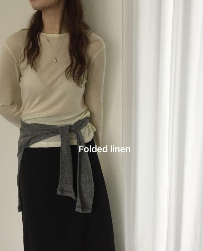 (일부당일)25SS 슬릭 티셔츠 라운드넥 슬림 시스루 긴팔 티셔츠(4color)