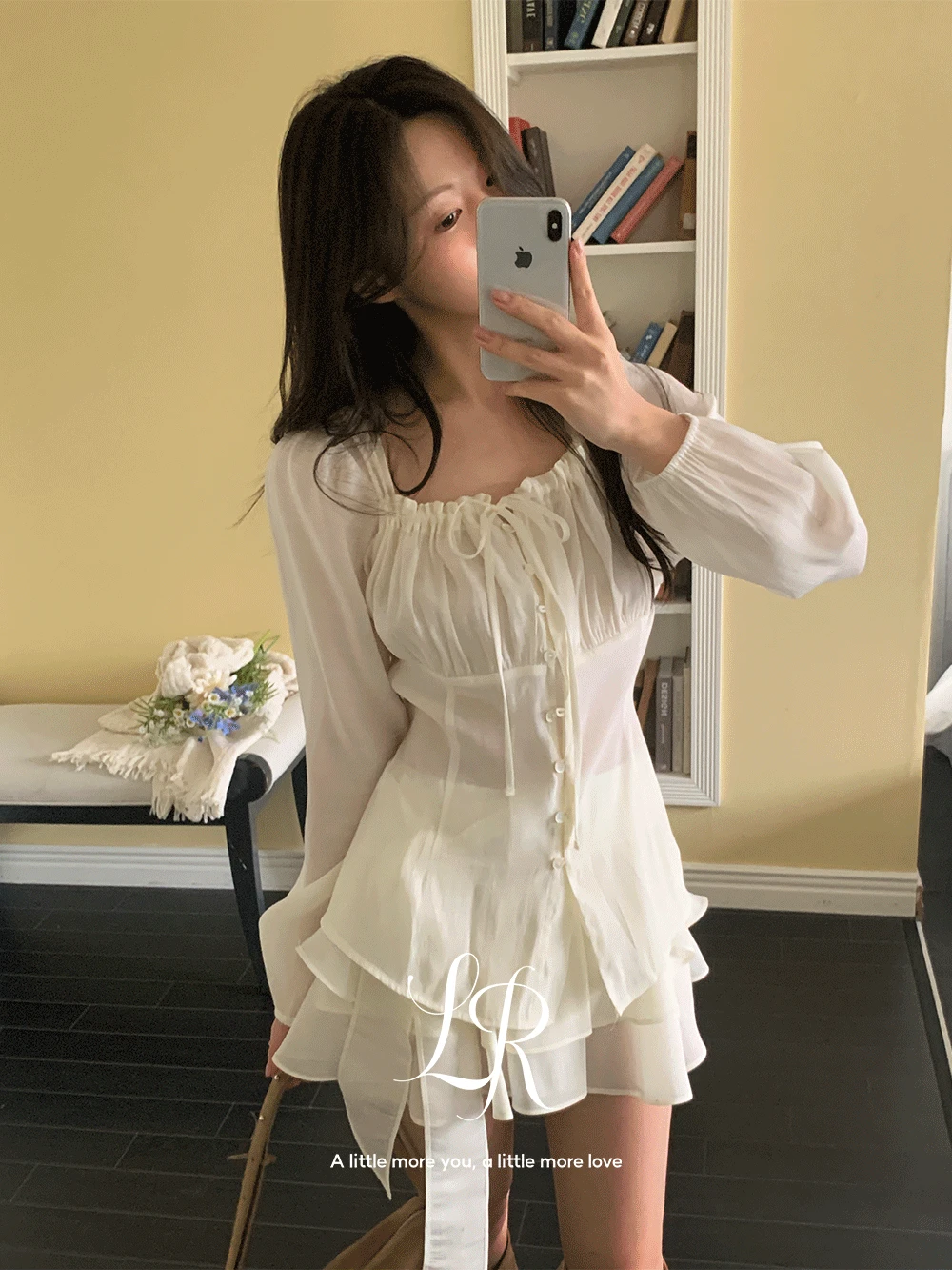 [옵션단독구매가능] [made] 아멜리 블라우스 프릴 스커트 팬츠 투피스 셋업 (3color)