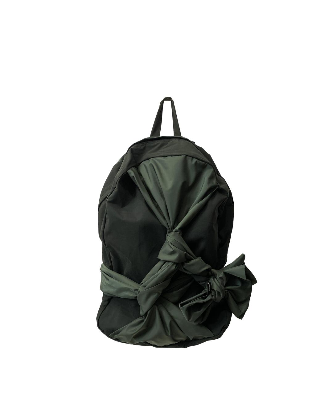 Knotted Backpack (olive green)