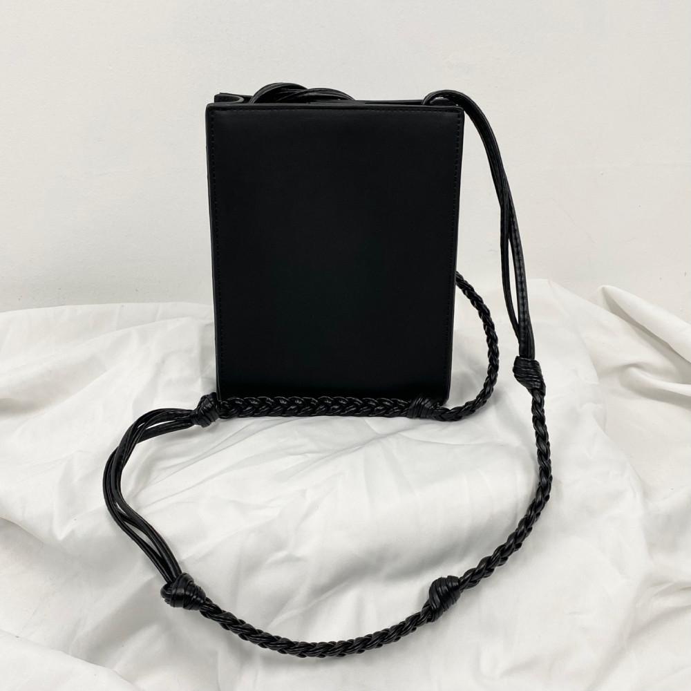 [중고] Vintage weaving strap leather cross bag