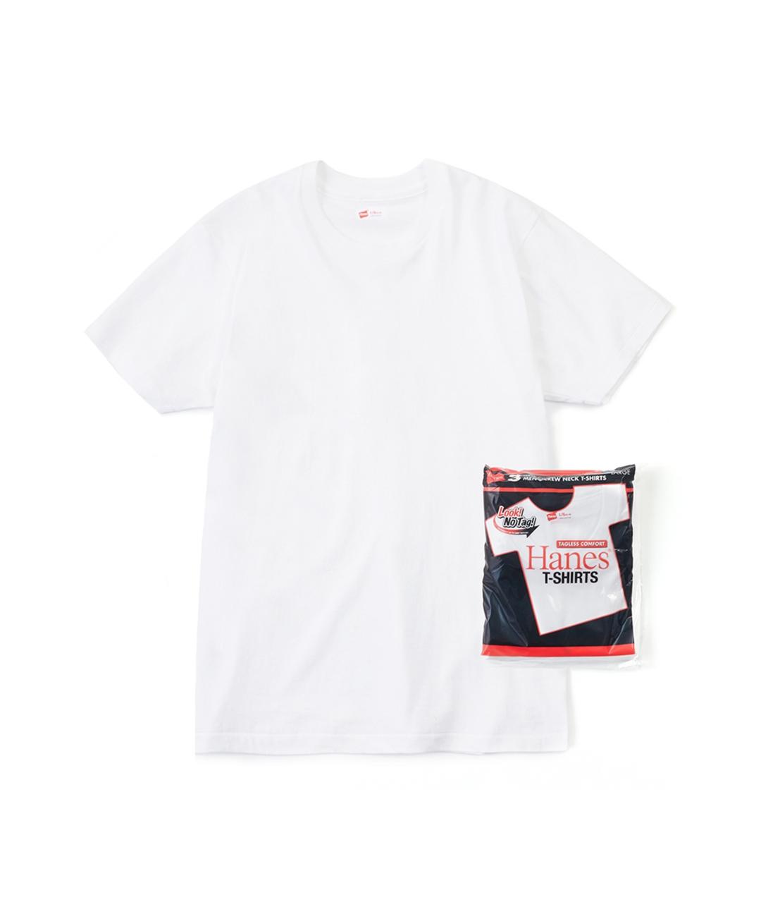 HANES 헤인즈 3P 레드 라벨 크루넥 티셔츠