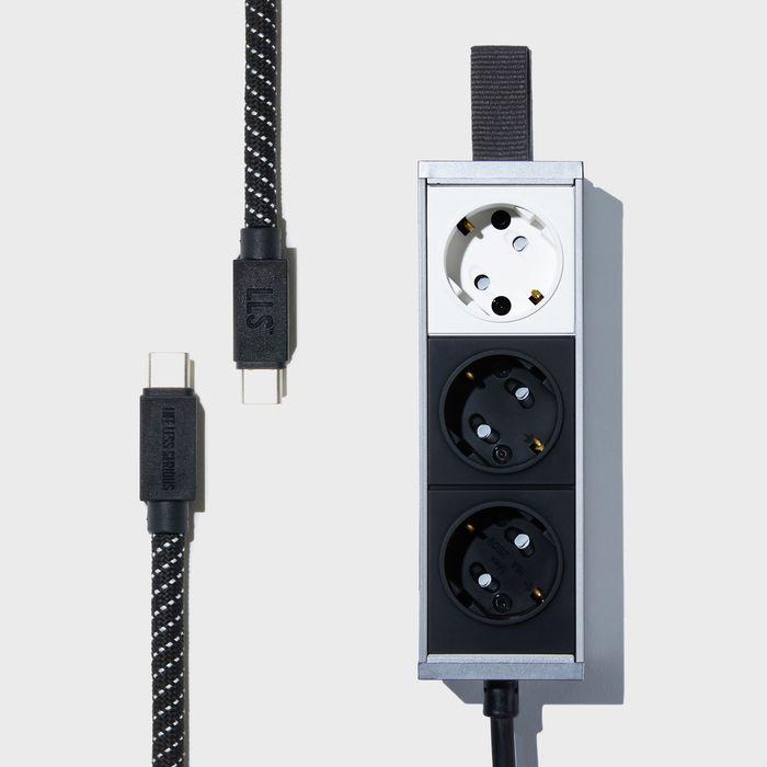 YIN-YANG BLACK 3-SOCKET+CABLE PACKAGE