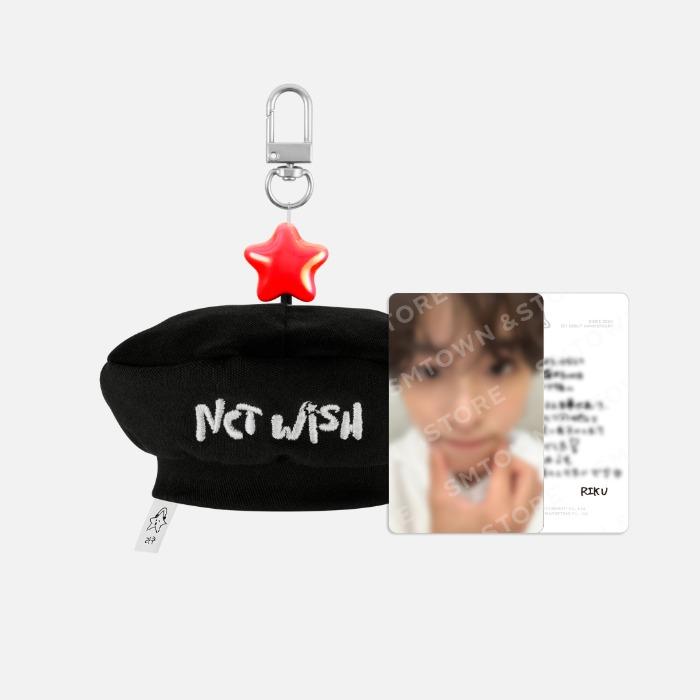 NCT WISH 1ST ANNIVERSARY BERET KEYRING SET