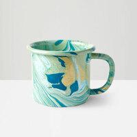 [BORNN] 본에나멜 뉴마블 라지 머그 300ml 민트