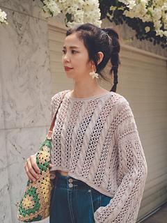 Kylie Pullover pattern by Irene Lin