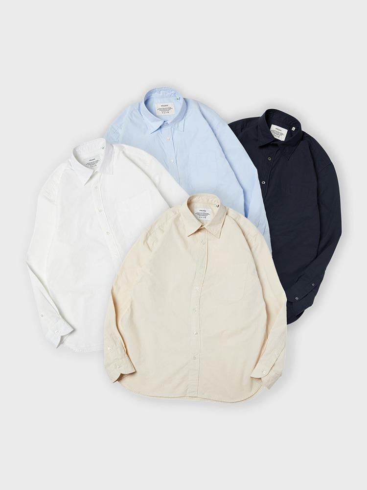 [릴렉스] P-900 포플린 셔츠 (4 color)