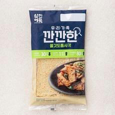 삼진어묵 깐깐한 쫄깃 도톰사각 어묵 4장, 260g, 1봉