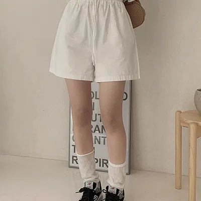 당일발송🚀2만장판매💕후기만족도최고/비침X 루스터 밴딩 코튼 하프 팬츠 장마템