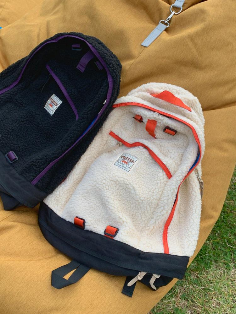 양털 후리스 백팩 (2color)