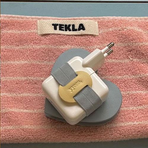 Heart holder-Baby blue