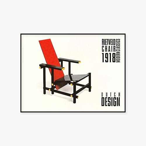 Red and Blue Chair, 1918