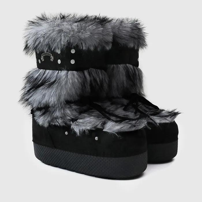 w-sho25-001 에스키모 부츠 v3 - 실버폭스