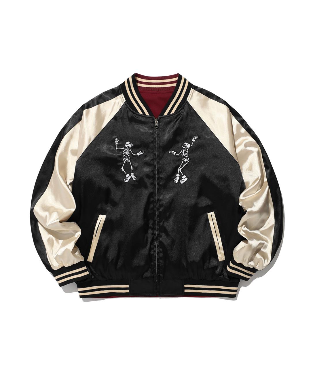 DANCE OF NICEGHOST SOUVENIR JACKET[BLACK]