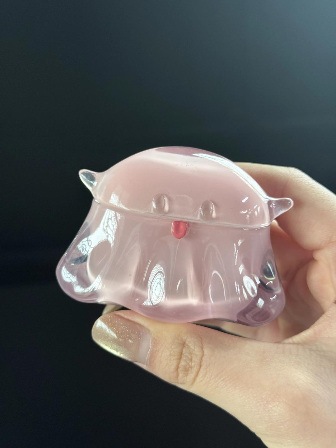 쏠띵즈 Ghost Airpod Case 핑크 유령 고스트 에어팟 케이스