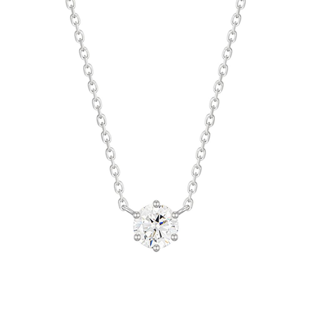 제이에스티나 WHITEMOND 3부 목걸이 (JJLJNQ4BS350SW420)