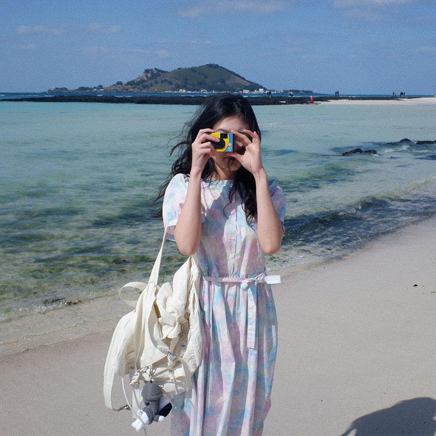 cotton candy dress 2차