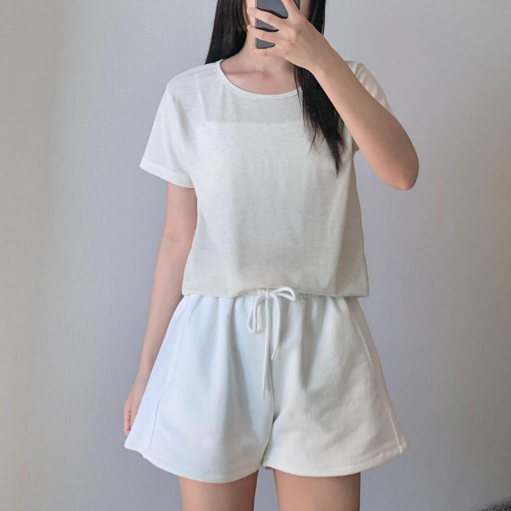 여름반팔티 린넨반팔티