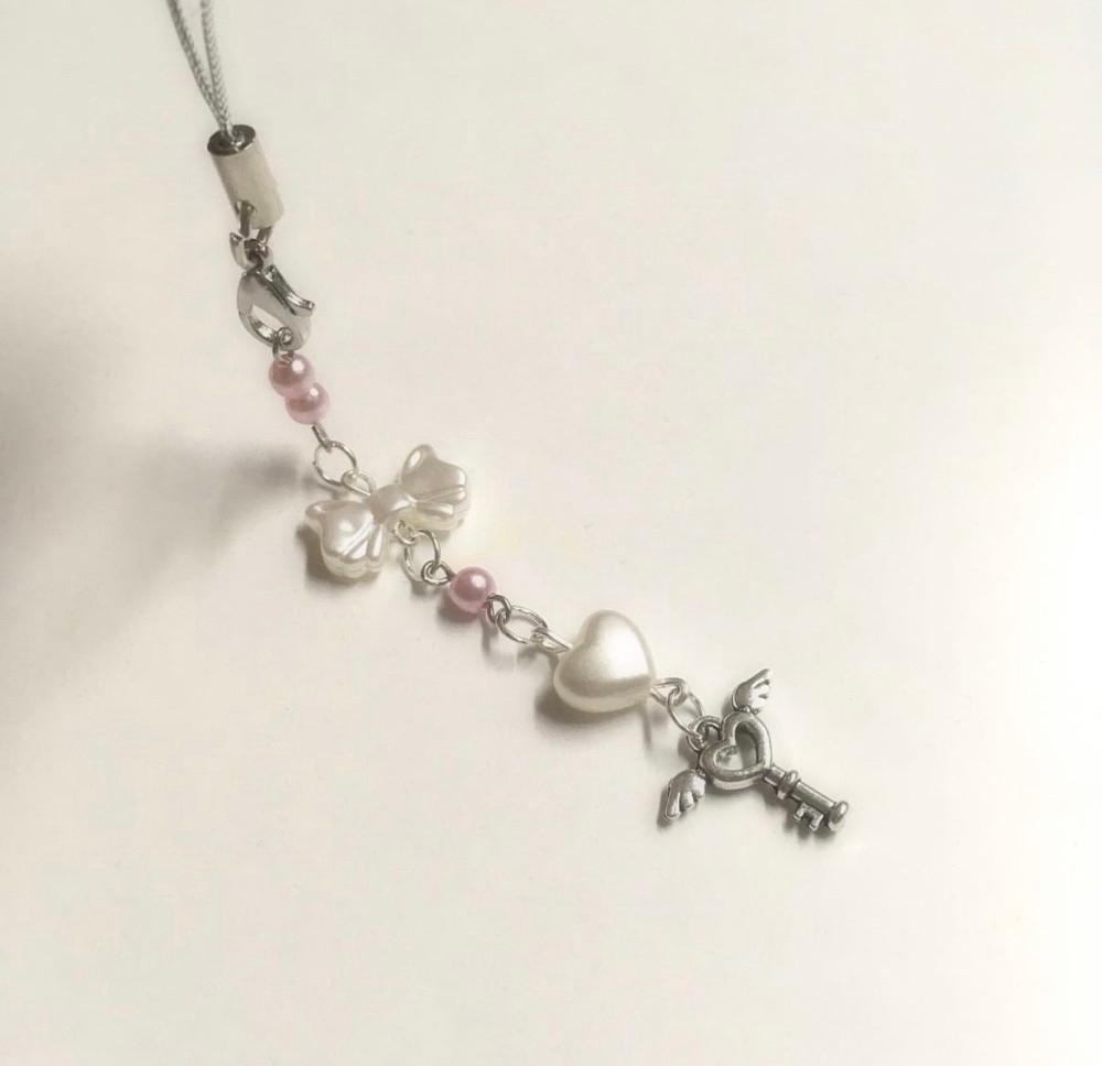 키라키링 비비 리본 키링 BiBi ribbon keyring