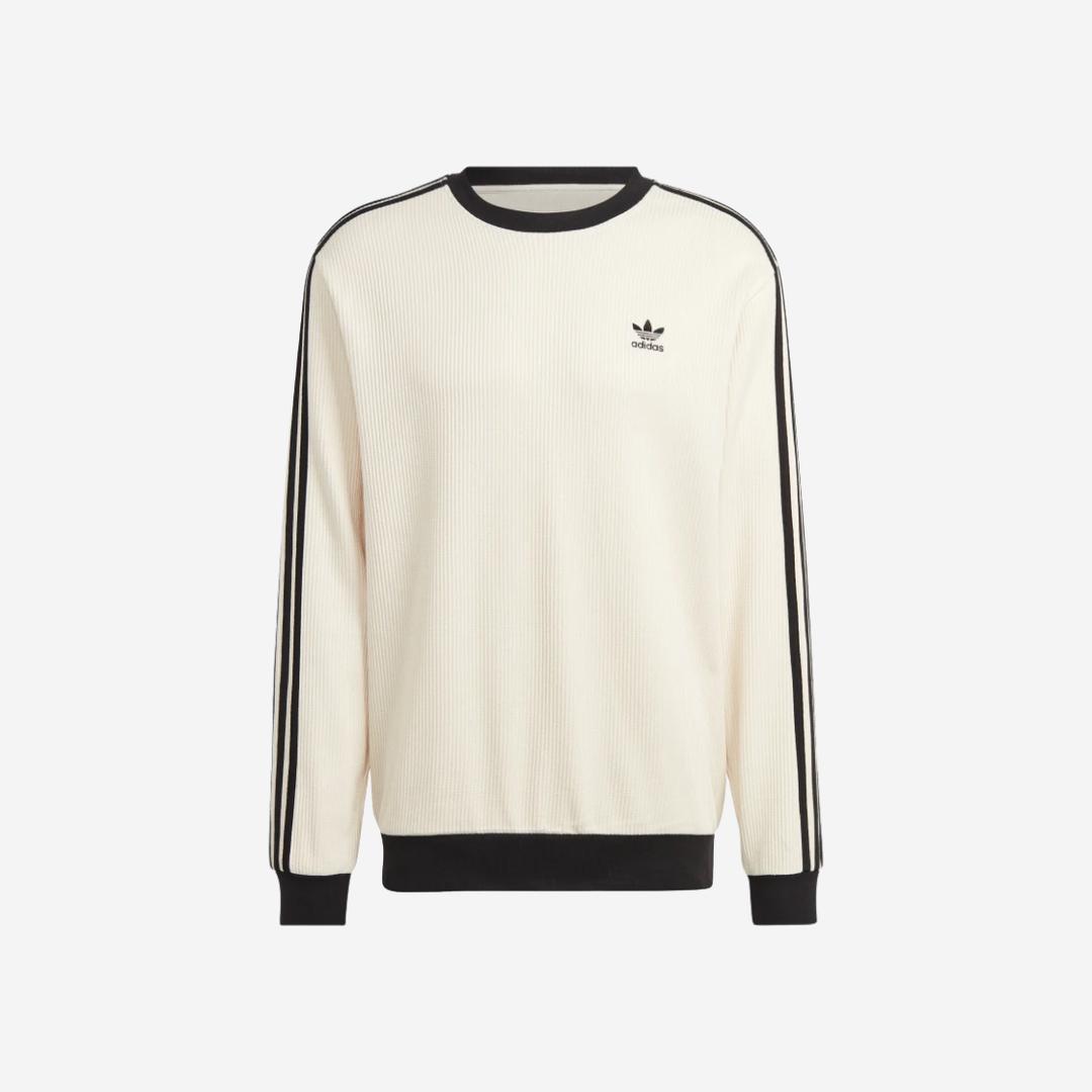 Adidas Adicolor Classic Waffle Crew Wonder White - KR Sizing