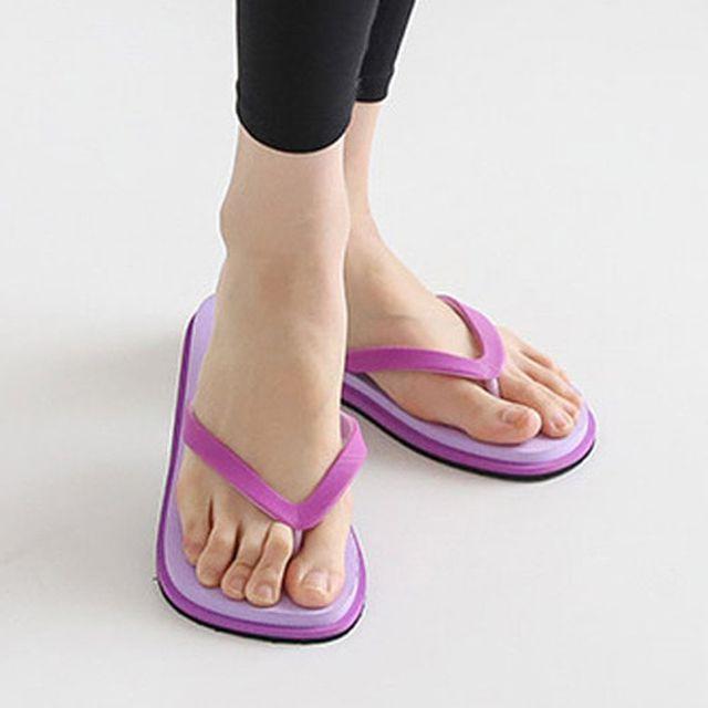 3color 배색 여름 플립플랍 쪼리 슬리퍼