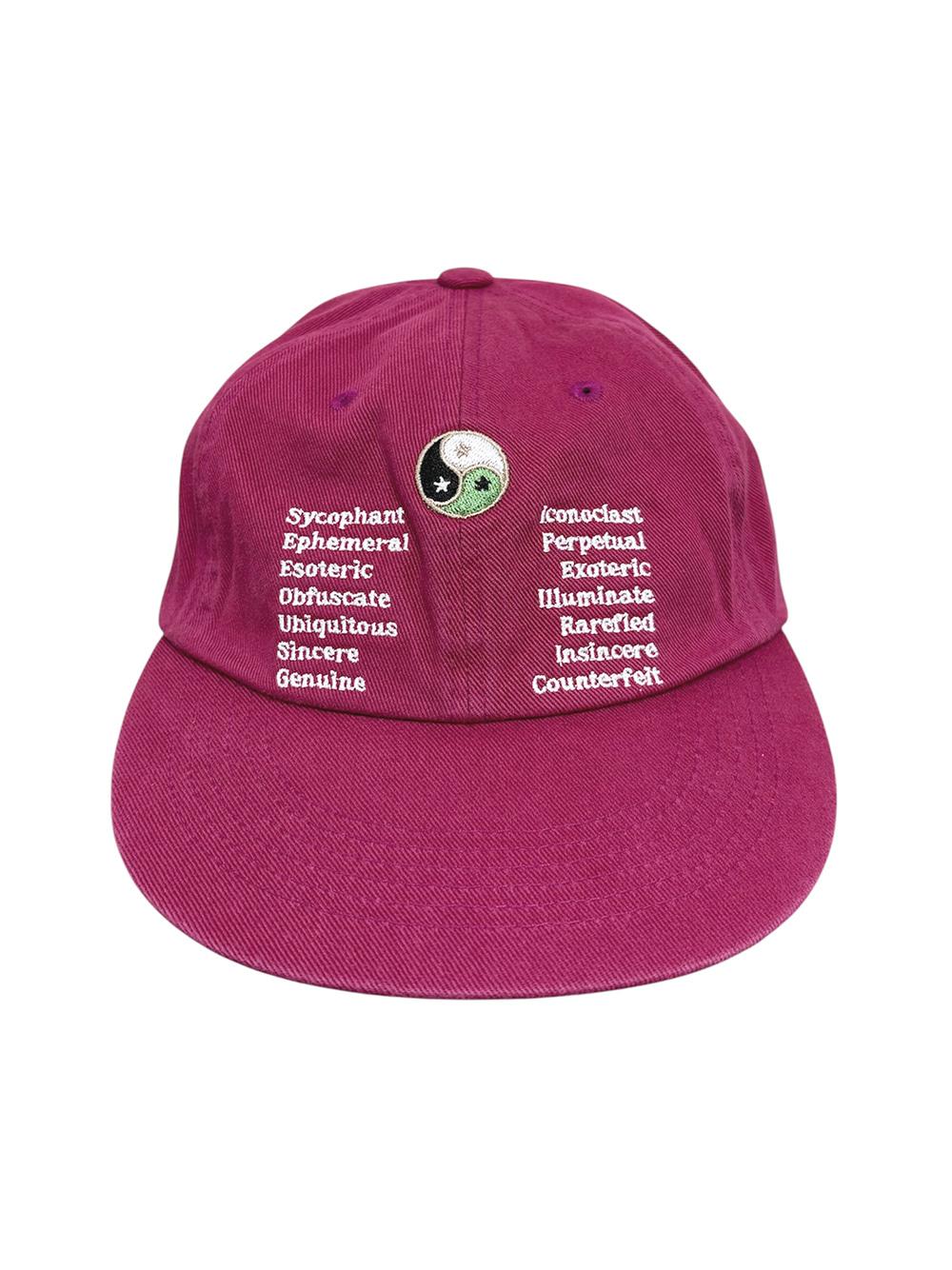 Yin Yang Washed Cap Beet