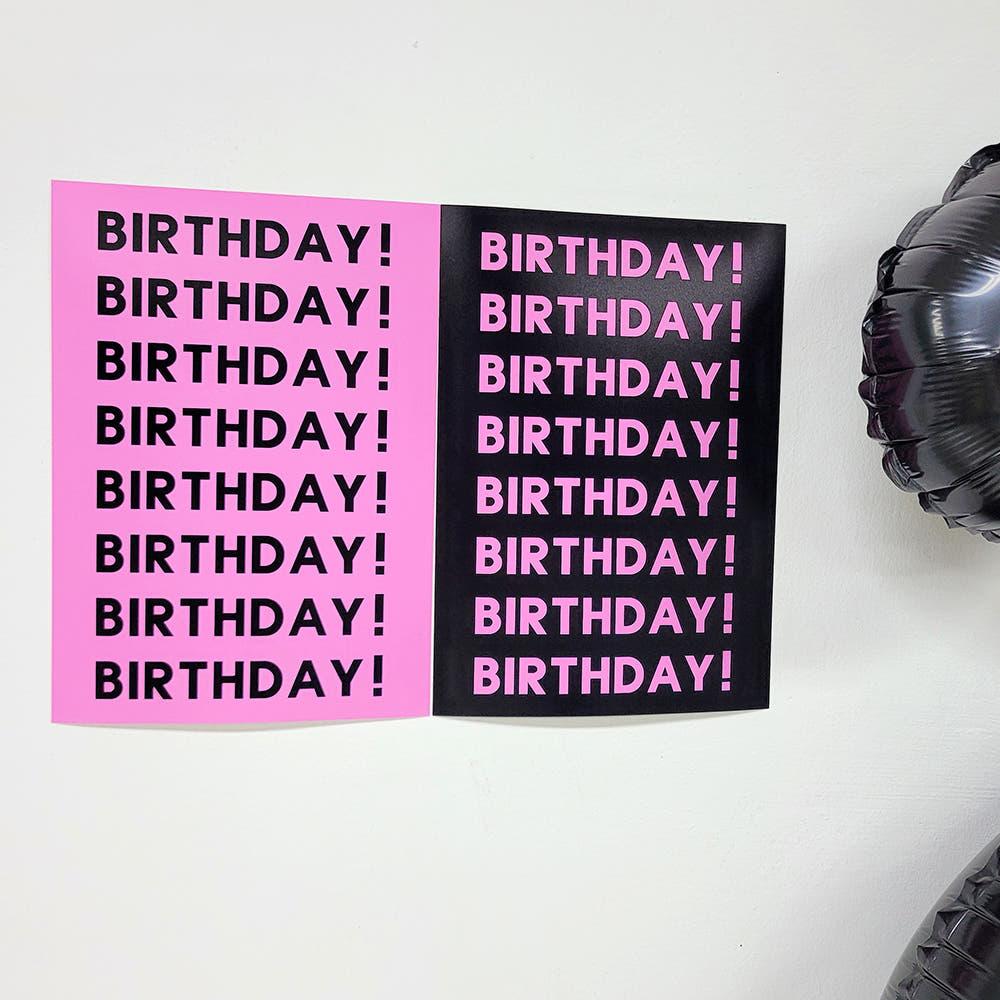 오파티데이 생일포스터 생일파티용품 E타입