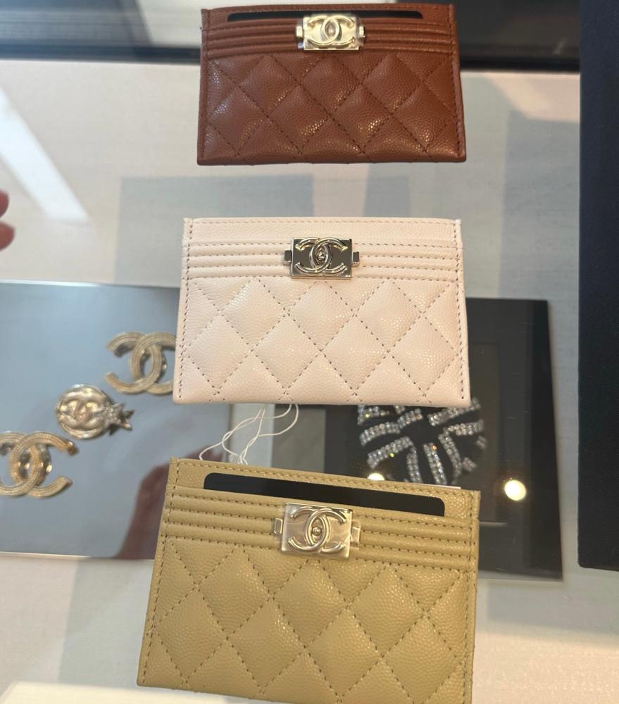 샤넬 보이 카드홀더 3컬러 A84431