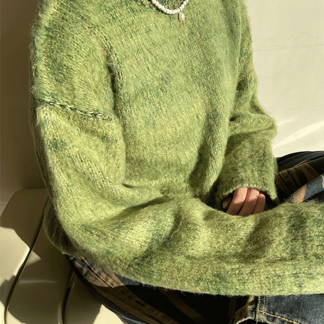 [✨모헤어/남녀공용✨] 모헤어 브러쉬 니트