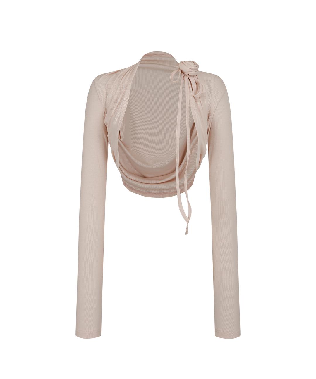 Rose Bolero Cardigan Pink