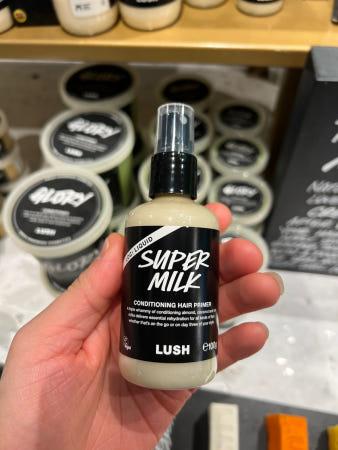 이런 상품 어때요? 러쉬 영국 헤어 스프레이 슈퍼 밀크 컨디셔닝 프라이머 100g