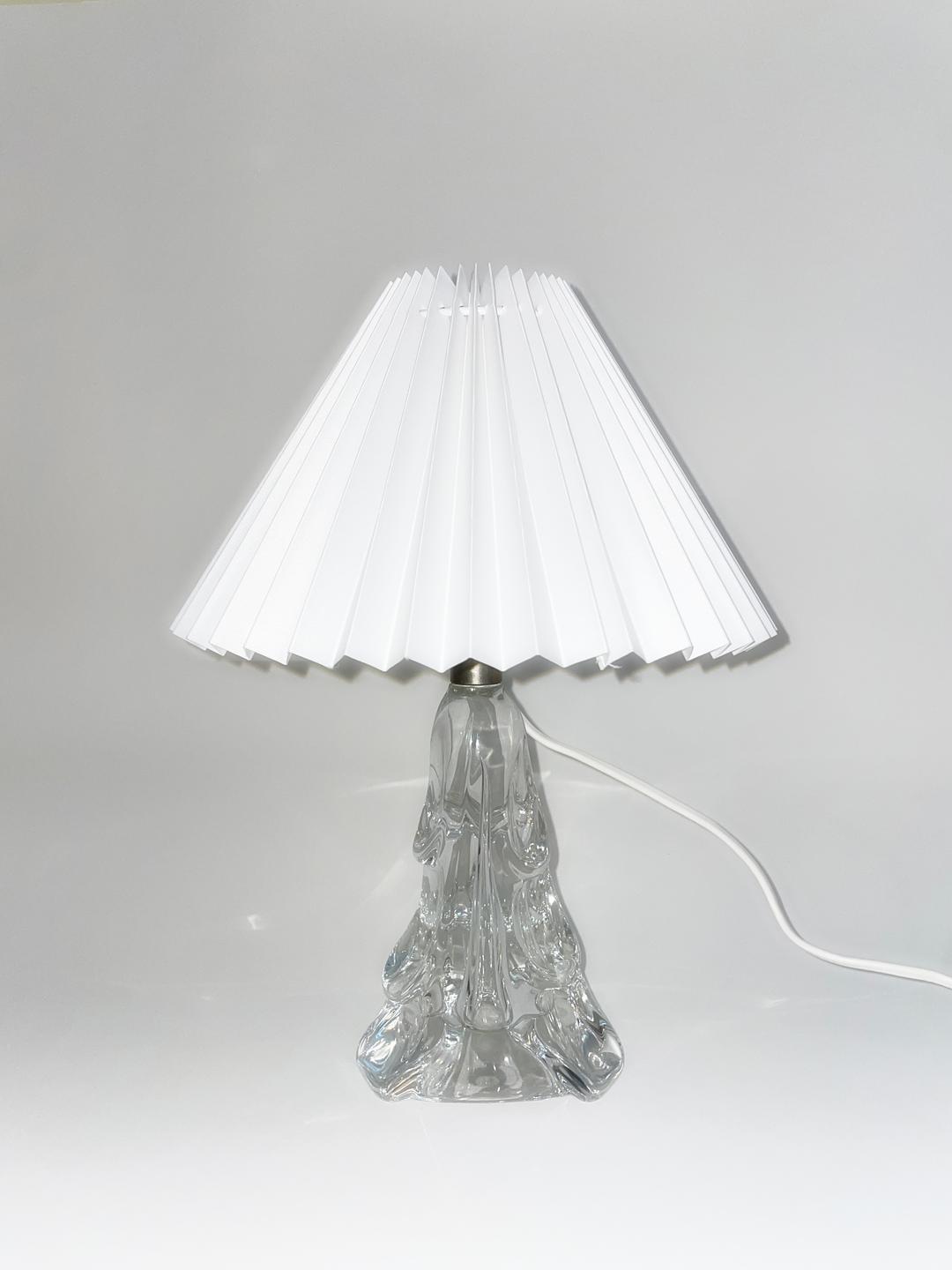 [중고] [빈티지] Product 067 / 크리스탈 글라스 테이블 램프 Crystal Glass table lamp