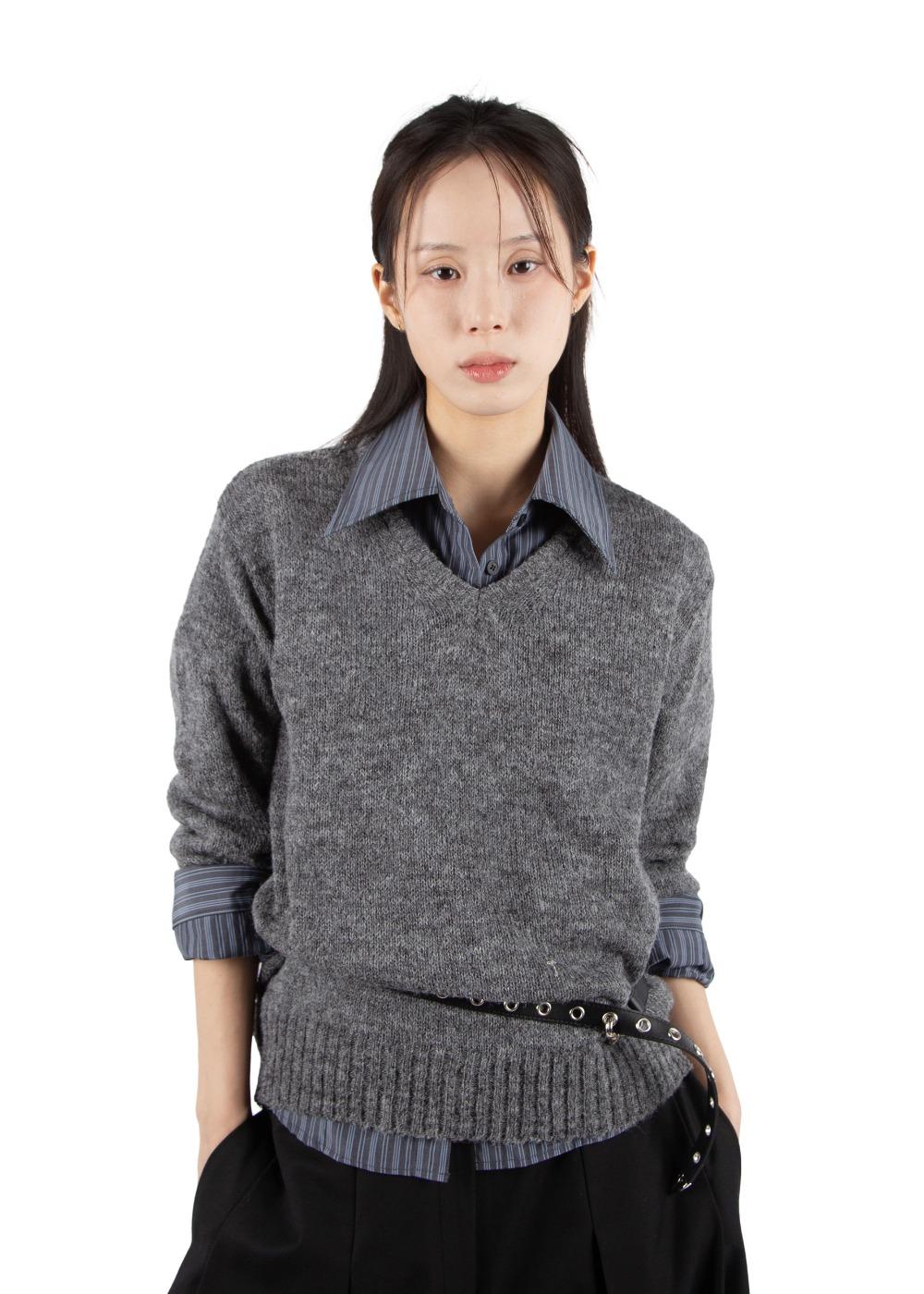 릿킴 HERB V-NECK KNIT