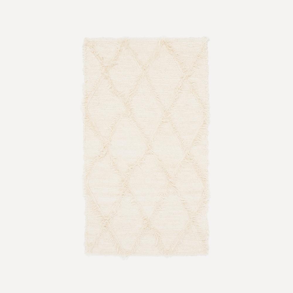 Textured Cotton Rug Argyle - 텍스쳐 코튼 러그 아가일 2Size