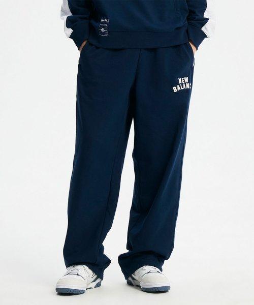 NBMLE11213 / UNI 스포츠클럽 와이드 팬츠 (BLUE)