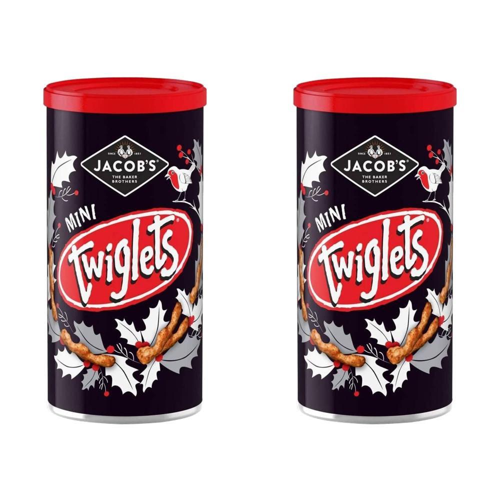 Jacob's 야콥스 미니 Twiglets 스낵 영국 과자 맛있는 2개
