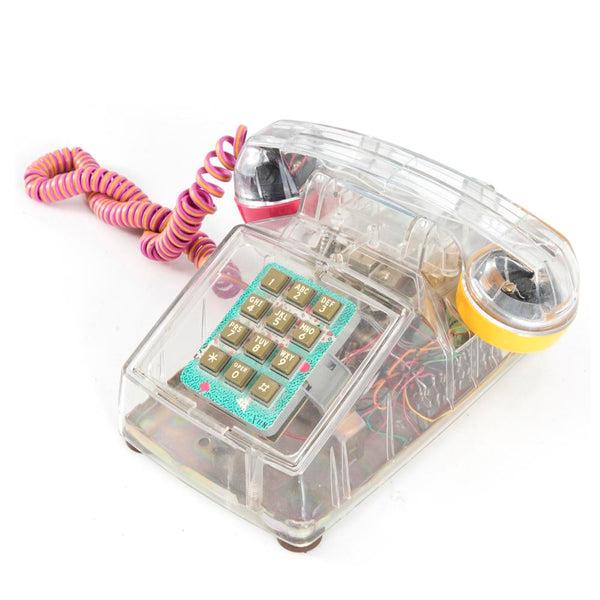 Clear & Colorful 90's Telephone