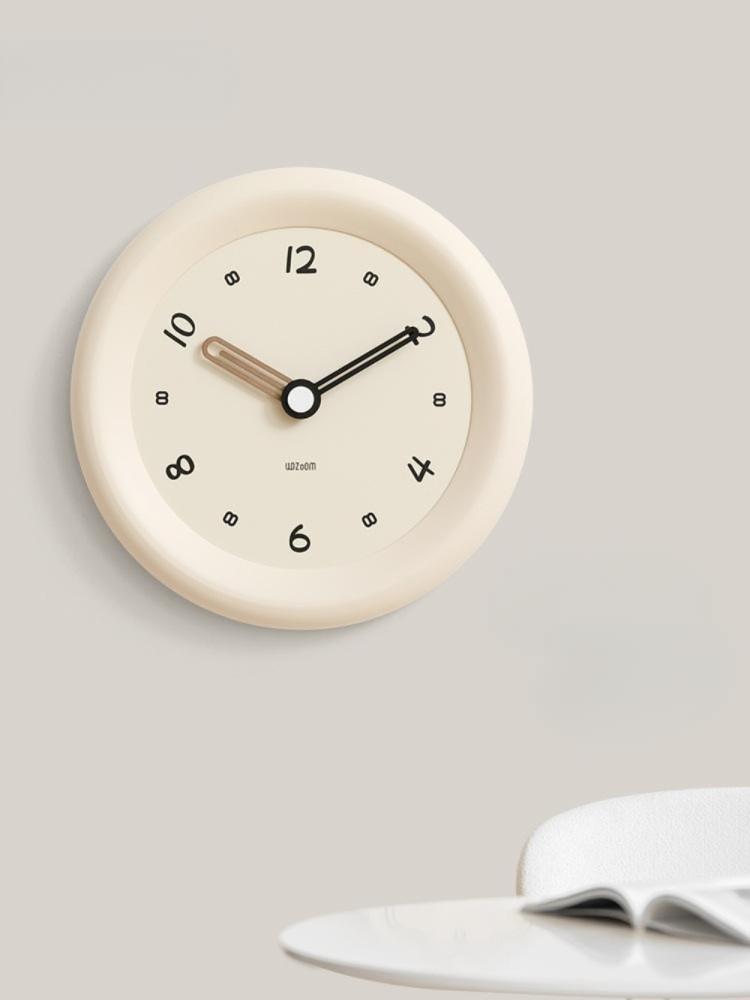 헤이유드 빈티지 벽시계 아트월 베이지 인테리어벽시계